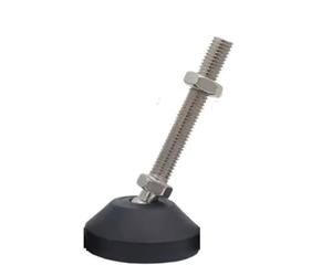 AURVIX Piedini regolabili per mobili 4 pezzi giunto universale regolabile livellamento mobili base girevole articolata tornio gamba pastiglie tavolo sedia regola livellatore(D40XM10X100)