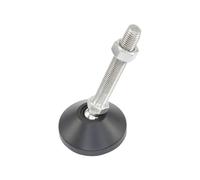 AURVIX Piedini regolabili per mobili 4 pezzi M8 M10 M12 piedini di livellamento filettati regolabili supporto for mobili articolati girevoli 40/50/60mm(D40xM12x50)