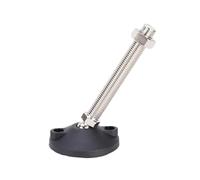 AURVIX Piedini regolabili per mobili Gamba regolabile Tipo di filettatura Base girevole di livellamento Gambe di livellamento articolate Supporto for mobili M8 M10 M12(D50XM10X80)