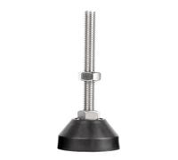 AURVIX Piedini regolabili per mobili M6 - M16 Coppa fissa in acciaio inossidabile 304/Base for vite regolabile/Base di supporto hardware for mobili 40/50/60/80 mm(D1 50mm,70mm,M14(1sets))