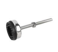 AURVIX Piedini regolabili per mobili M6-M20 304 Stainless Steel Fixed Adjustable Furniture Thread Type With Rubber Articulating Leveling(5.1,82mm-M20(1sets))
