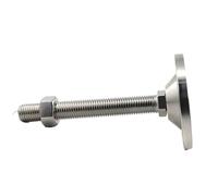 AURVIX Piedini regolabili per mobili M6 M8 M10 M12 M16 M20 Tornio articolato girevole con tappo a vite fisso regolabile pesante in acciaio inossidabile(D30xM8x50-1PCS)