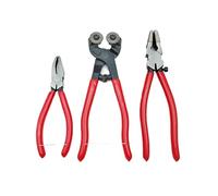 AURVIX Pinza a Doppia Ruota Pinza da Taglio utensile da Taglio for Piastrelle in Ceramica(Flat-Nose Pliers)