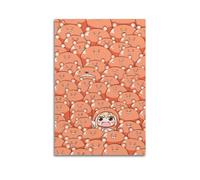 AURX Poster artistico da parete a tema anime Himouto Umaru Chan, decorazione artistica da parete per soggiorno, camera da letto, casa, ufficio, palestra, 20 x 30 cm