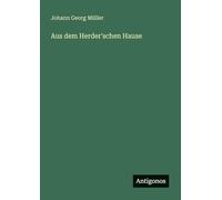 Aus dem Herder'schen Hause