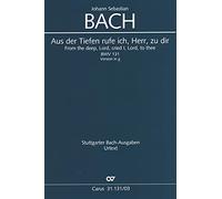 Aus der Tiefen rufe ich, Herr, zu dir - VOCAL SCORE