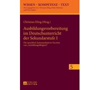 Ausbildungsvorbereitung im Deutschunterricht der Sekundarstuf (Copertina rigida)