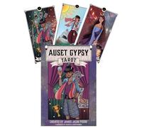 Auset Gitano Tarot Carte Tavola SCHIFFER Publishing James Jacob Pierri Erica New