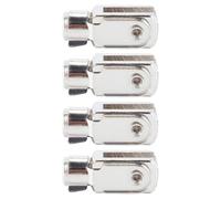 Ausi 4 pezzi M6x1 filettatura 32 mm lunghezza cilindro pneumatico estremità stelo forcella estremità forcella giunto con molla connettore a Y per apparecchiature automatiche elettroniche