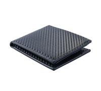 Ausi Portafogli per uomo nel Regno Unito, regali per la festa del papà, portafoglio da uomo sottile, in pregiata pelle, portafoglio bifold con cerniera, tasca portamonete, 8 porta carte