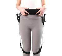 Ausili bionici per camminare, esoscheletro indossabile regolabile per la deambulazione, deambulatore riabilitativo per anziani e adulti: centri commerciali/ospedali/parchi/case di cura(Large)