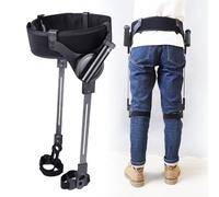 Ausili Per La Camminata Con Potenza Corporea Deambulatore Camminare Leggero e Portatile per Uso Quotidiano Per L'allenamento Riabilitativo Assistito(Both-legs,Medium)