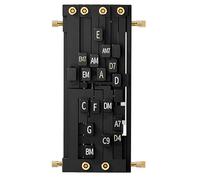 Ausili per l'allenamento della chitarra, assistente di accordi per principianti, strumento di insegnamento facile da usare, facile transizione degli accordi e guida al posizionamento delle dita per