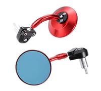 Ausiliario retrovisore Specchietto Retrovisore Per Moto Per Benelli Leoncino 500 250 800 502c 752s TRAIL 302S Retro Specchietto Retrovisore Per Estremità Manubrio(ROSSO)