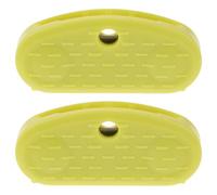 Ausilio per Chiavi 2 Pezzi in Plastica Ergonomico per Chiavi Piatte | Giallo, Leva di Presa Facilitata, Installazione senza Attrezzi, Adatto a Uso Domestico Quotidiano
