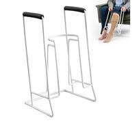 Ausilio per indossare calze a compressione, calze a compressione, per non piegarsi, aiuto per indossare calze e calze per anziani, incinte, persone immobili (circonferenza del polpaccio 42 cm o