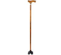 ausilio per la mobilità, Bastone da passeggio curvo di alta qualità for uomo e donna, bastone antiscivolo Omic, lucidato a mano(B,85Cm(Use Height 156 165Cm))