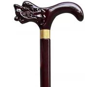 ausilio per la mobilità, Bastone da passeggio in legno intagliato a mano for uomo e donna, leggero, con capacità di carico(90Cm(Use Height 170 175Cm))