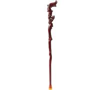 ausilio per la mobilità, Splendido bastone da passeggio a forma di fenice for donna, for mobilità in legno intagliato a mano, compleanno(87Cm(Use Height 165 170Cm))