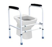 Ausilium Braccioli Toilette Sostegno per Wc Regolabile in Altezza 1 St