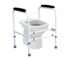 Ausilium Braccioli Toilette Sostegno per Wc Regolabile in Altezza 1 St