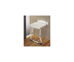 Ausilium Mayotte - Sedile Doccia Ribaltabile con Appoggio a Terra 1 St