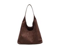Ausing Borsa a Tracolla Donna Elegante Bolso de Hombro para Mujer de Gran Capacidad Bolso Tote Resistente Marrone Scuro