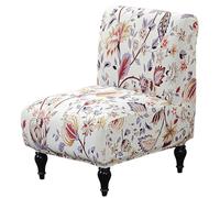 Ausing Coprisedia senza braccioli Copridivani bianchi altamente elastici e antiscivolo 1 posto Arredamento moderno per la stanza