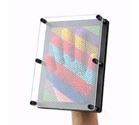 Ausla 3D Pin Art Gioco Pinpressioni Pin Art Novel Pin Art Ispirare immaginazione di Piccolo Dimensioni Giocattolo da Tavolo Sfida Sensi Scultura Pins Giocattoli Artigianali