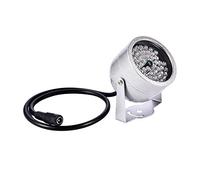 Ausla 48 LED IR Spotlight a Infrarossi per Visione Notturna, Telecamera a Luce IR Telecamera CCTV di Sicurezza Illuminatore IR per Sorveglianza Stradale Agli Incroci