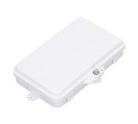 Ausla 6 Fiber Distribution Box Fibra Ottica Junction Splitter Box per Uso Interno Ed Esterno FTTH con Materiale ABS Pannello Ribaltabile Rotante Interfacce SC FC