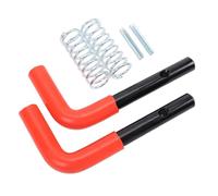 Ausla 67844 Kit Perno di Bloccaggio del Supporto per Spazzaneve Kit Perno di Bloccaggio del Supporto Ultra Mount in Metallo 2 Pezzi con Coppiglie e Perni a Molla per Spazzaneve Western UltraMount HTS