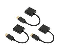 Ausla Adattatore DisplayPort a DVI, ABS, Cavo Mini a DVI 4K HD 1080P, Collega PC a Monitor, Proiettori o Televisori Ad Alta Definizione