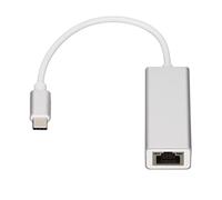 Ausla Adattatore Ethernet, Lega di Alluminio, USB C a RJ45 Ethernet, velocità 1000 MB, Ideale per Utenti e S9/S8/Note 9 (1000 trilioni)