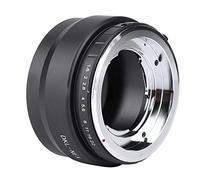 Ausla Anello Adattatore per Obiettivo DKL NEX, Lega di Alluminio per Obiettivo della Fotocamera con Attacco DKL su Fotocamere con Attacco NEX, Controllo Manuale dell'apertura per Serie A6000