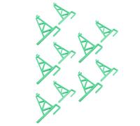 Ausla Appendiabiti di Api, 10 Pezzi di Apicoltura Rack Rack di Plastica Supporto per l'apice Telaio Supporto per l'Apicoltura Strumento per Gli Apicoltori (Green)