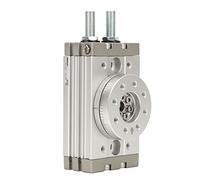 Ausla Attuatore Pneumatico a Cremagliera e Pignone, Doppio Effetto, | Cilindro oscillante in lega di alluminio, porta M5x0,8 o G1/8, compatibile con interruttore magnetico, apparecchiature di