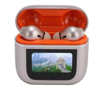Ausla Auricolari per Traduttore di Lingue Auricolare per Traduttore Bluetooth con APP Touchscreen 144 Lingue ANC Bluetooth 5.4 3 modalità per Viaggi d'affari Studio (GOLD)