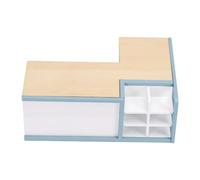 Ausla Banco Cassa in Legno per Casa delle Bambole in Scala 1:12. Angolo a Forma di L (1PC)