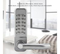 Ausla Blocco della Tastiera Elettronica, Blocco Combinato in Lega di Zinco con Codice di Sicurezza 1-11 per Porte in Legno, per le proprietà di Uffici e in Affitto