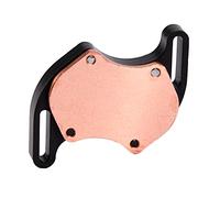 Ausla Blocco di Raffreddamento Ad Acqua per il Ponte Sud, Base in Rame Rosso Ad Alta Purezza con Posizione dei Fori Precisa per Scheda Madre del Computer 4.4 5.8cm Passo