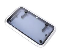 Ausla Boccaporto Quadrato, oblò Marino per Carichi Pesanti con Vetro Temperato da 6 Mm e Design Push-out, Ideale per Barche e Yacht