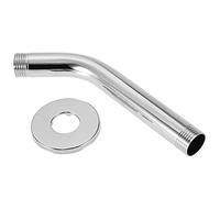 Ausla Braccio Doccia, Tubo del Braccio della Doccia Rotondo in Acciaio Inossidabile da 6 '', Supporto a Parete per il Soffitto del Bagno Testa