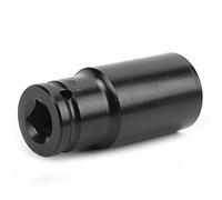 Ausla Bussola per Estrattore Dado in Acciaio Al Carbonio con Cava Esagonale, Lunghezza 78 Mm, Giunto Esagonale da Incasso Rivestito in Fosfato per Chiave Elettrica e Trapano Pneumatico 23 Mm (27mm)