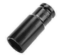 Ausla Bussola per Estrattore Dado in Acciaio Al Carbonio con Cava Esagonale, Lunghezza 78 Mm, Giunto Esagonale da Incasso Rivestito in Fosfato per Chiave Elettrica e Trapano Pneumatico 23 Mm (23)