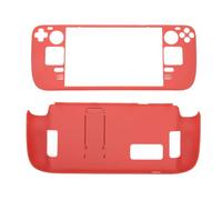 Ausla Case di Kickstand, Copertura per PC Protettiva con Supporto per il Mazzo Steam, Design Resistente Agli Urti e Impugnatura Migliorata per i Giocatori (rosso)