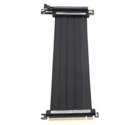 Ausla Cavo di Prolunga PCIE4.0 X16, Cavo Riser GPU Flessibile Ad Angolo Retto per Schede Grafiche RTX, Design Durevole e Ad Alta velocità per Giochi e Miniere (300 mm)