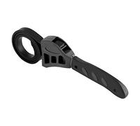 Ausla Chiave a Cinghia Regolabile, 50cm, con Cinghia in Plastica Universale per Barattoli, Filtri Olio, Tubi, Utensile per Cucina e Garage