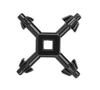 Ausla Chiave per Mandrino 4 in 1, Chiave per Mandrino per Trapano Elettrico in Acciaio, Trapano a Mano Portatile Dedicato con Electric, Candidato Versatile per la Sostituzione della