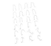 Ausla Clip per Lampadine Auto Kit 24 Pezzi in Acciaio Inossidabile, Supporto Fisso per Fari Compatibile H1 H3 H4 H7